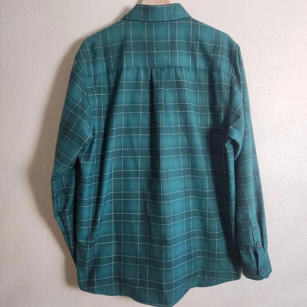 Dixxon Flannel Company Shirt Mens Extra Large Green The Wreath Plaid Flannel